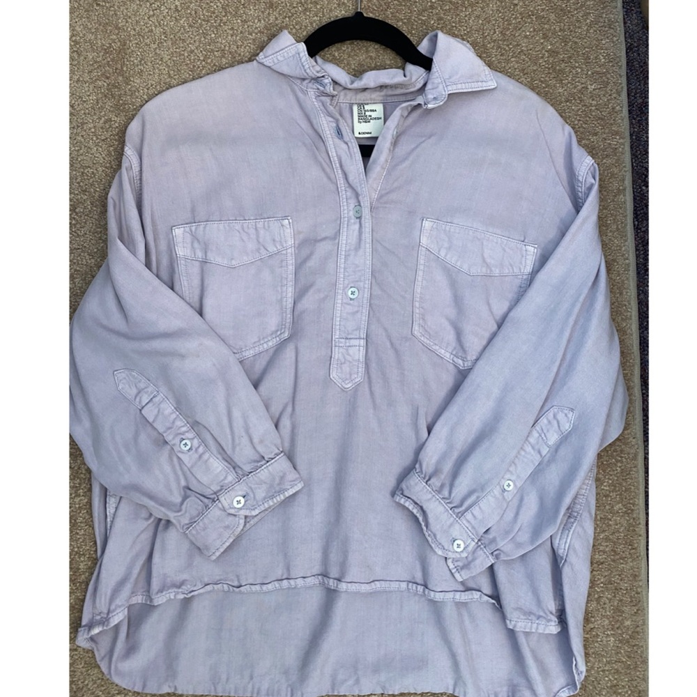 H&M oversized shirt